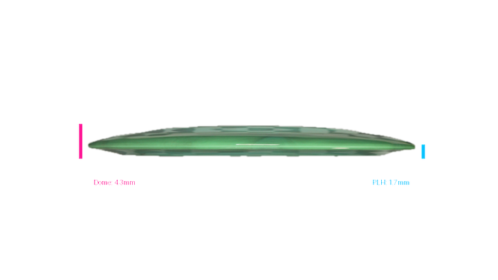 Innova 2026 Limited Edition Swirled Star Wraith Distance Driver Profile View