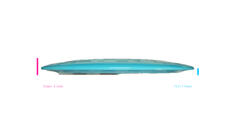 Innova 2026 Limited Edition Swirled Star Wraith Distance Driver Profile View