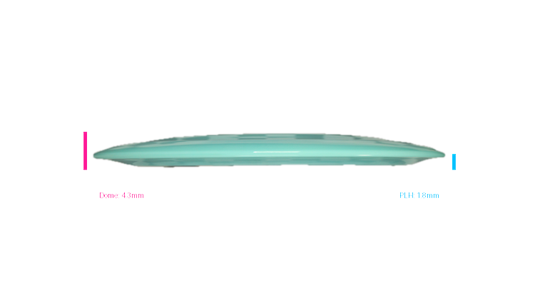 Innova 2026 Limited Edition Swirled Star Wraith Distance Driver Profile View