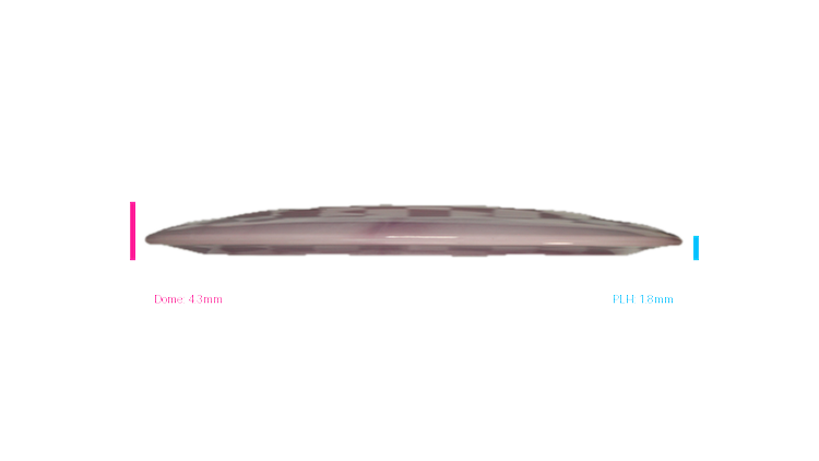 Innova 2026 Limited Edition Swirled Star Wraith Distance Driver Profile View