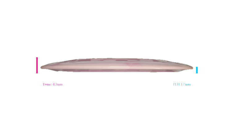 Innova 2026 Limited Edition Swirled Star Wraith Distance Driver Profile View