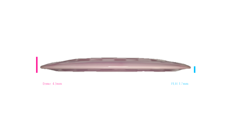 Innova 2026 Limited Edition Swirled Star Wraith Distance Driver Profile View
