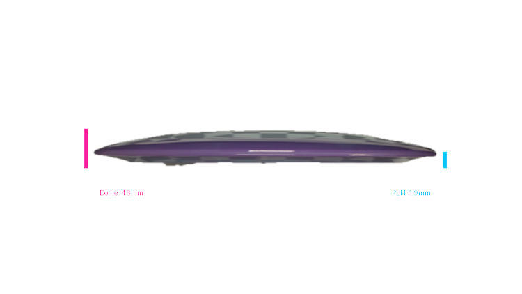 Innova 2026 Limited Edition Swirled Star Wraith Distance Driver Profile View