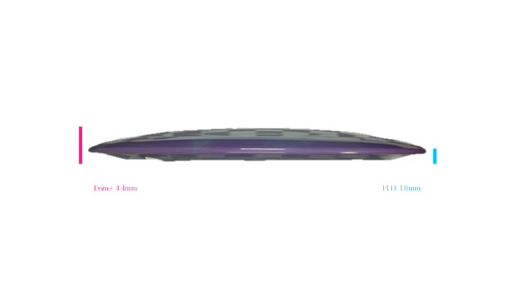 Innova 2026 Limited Edition Swirled Star Wraith Distance Driver Profile View