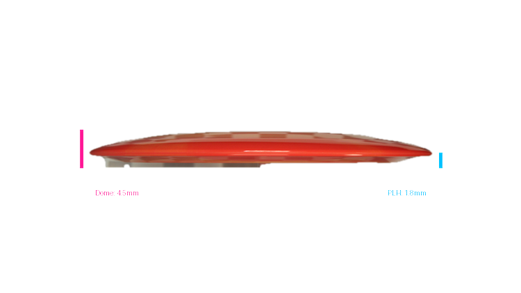 Innova 2026 Limited Edition Swirled Star Wraith Distance Driver Profile View