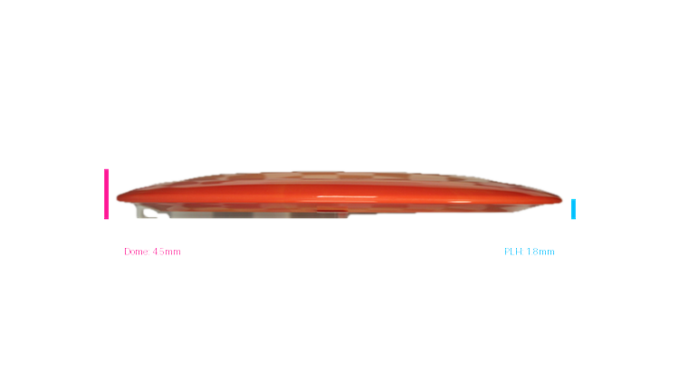 Innova 2026 Limited Edition Swirled Star Wraith Distance Driver Profile View