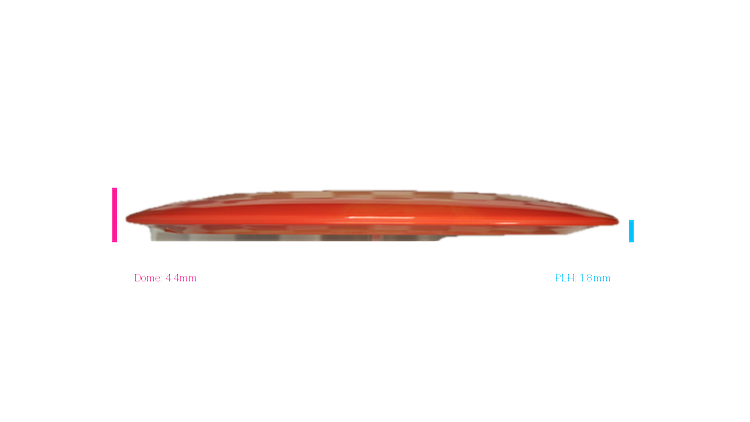 Innova 2026 Limited Edition Swirled Star Wraith Distance Driver Profile View