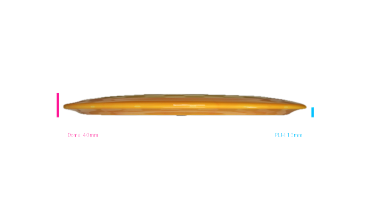 Thought Space Athletics Aura Soft Construct Distance Driver Profile View