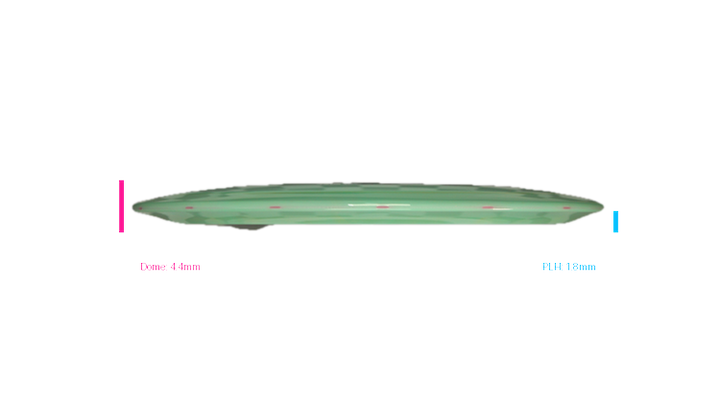 Thought Space Athletics Aura Soft Construct Distance Driver Profile View