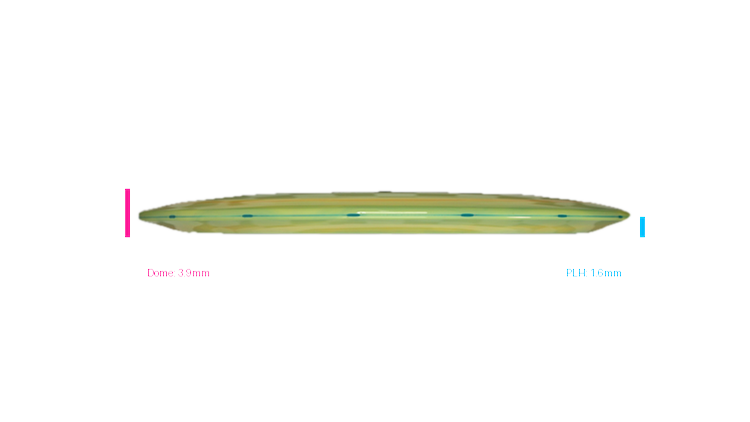 Thought Space Athletics Aura Soft Construct Distance Driver Profile View