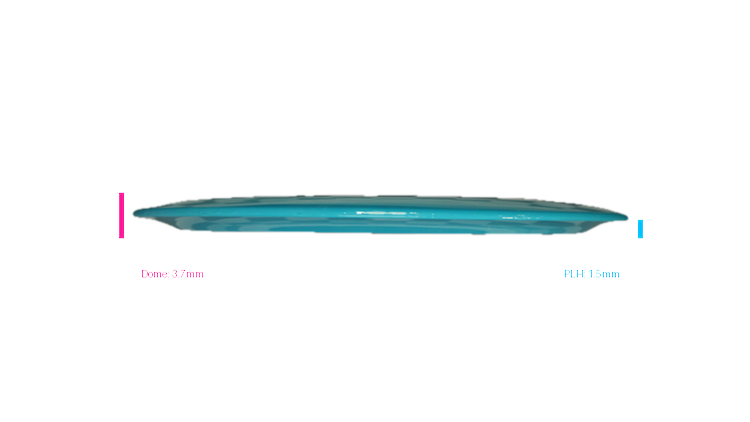 Thought Space Athletics Aura Synapse Distance Driver Profile View