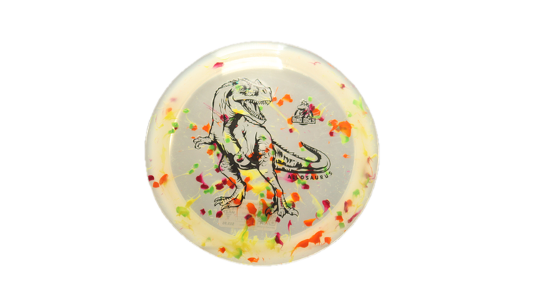 Dino Discs Egg Shell Allosaurus Distance Driver Front View