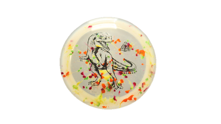 Dino Discs Egg Shell Allosaurus Distance Driver Front View