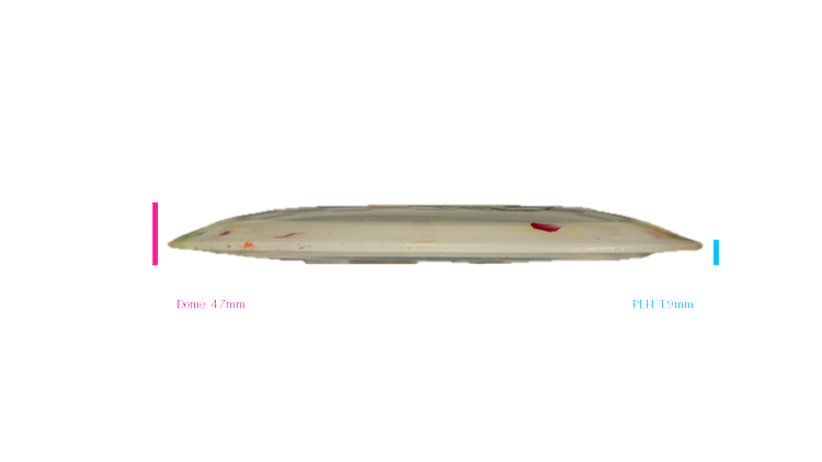 Dino Discs Egg Shell Allosaurus Distance Driver Profile View