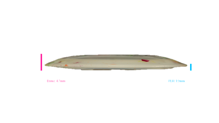 Dino Discs Egg Shell Allosaurus Distance Driver Profile View
