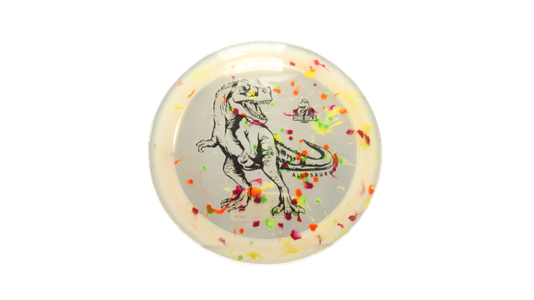 Dino Discs Egg Shell Allosaurus Distance Driver Front View
