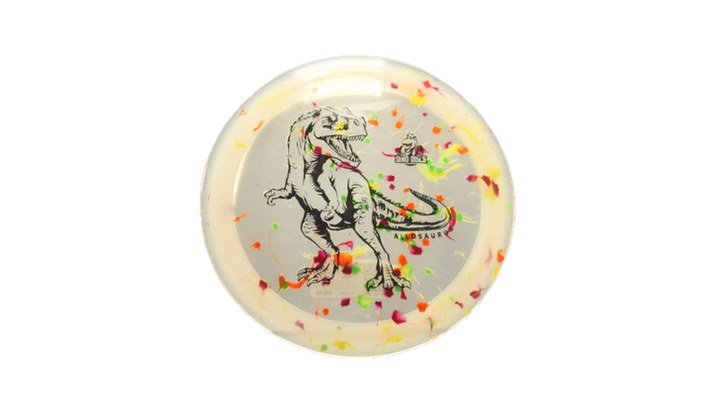 Dino Discs Egg Shell Allosaurus Distance Driver Front View