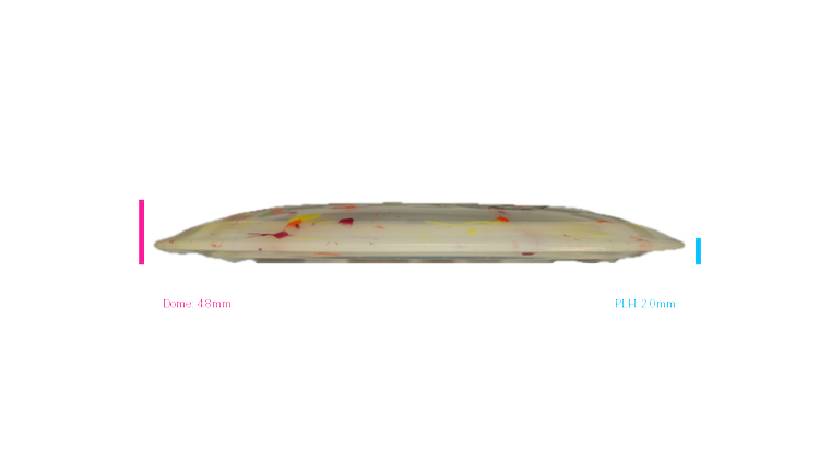 Dino Discs Egg Shell Allosaurus Distance Driver Profile View