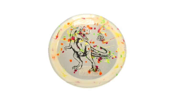 Dino Discs Egg Shell Allosaurus Distance Driver Front View