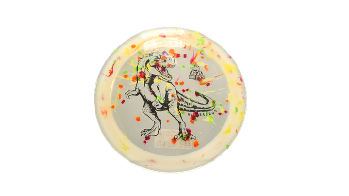 Dino Discs Egg Shell Allosaurus Distance Driver Front View