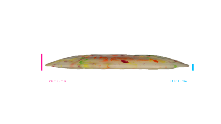 Dino Discs Egg Shell Allosaurus Distance Driver Profile View