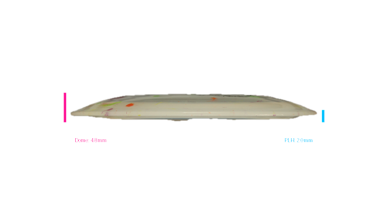 Dino Discs Egg Shell Allosaurus Distance Driver Profile View