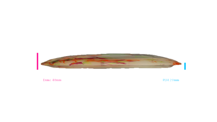 Dino Discs Egg Shell Diplodocus Fairway Driver Profile View