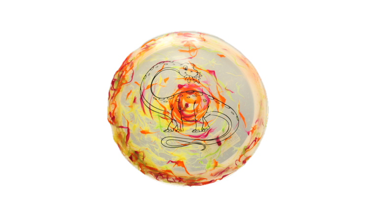 Dino Discs Egg Shell Diplodocus Fairway Driver Front View