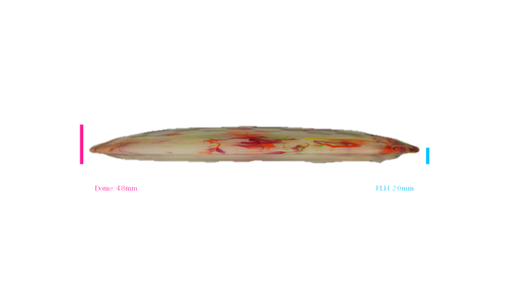 Dino Discs Egg Shell Diplodocus Fairway Driver Profile View