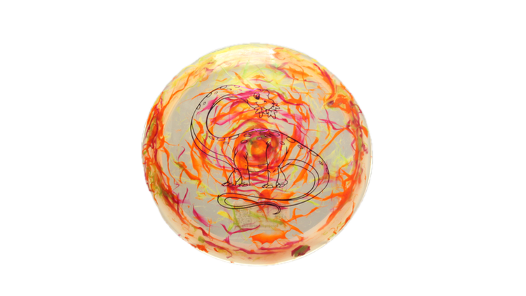 Dino Discs Egg Shell Diplodocus Fairway Driver Front View