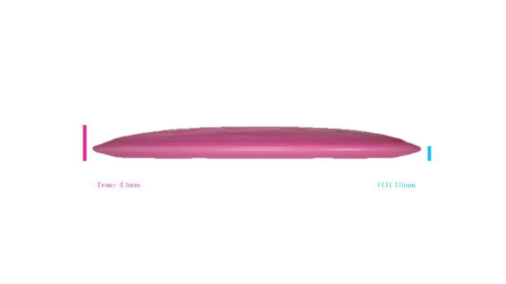 Dino Discs Egg Shell Pterodactylus Distance Driver Profile View