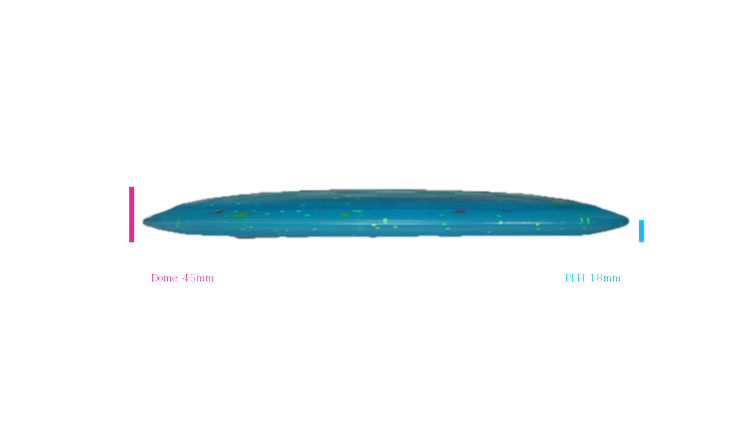 Dino Discs Egg Shell Pterodactylus Distance Driver Profile View