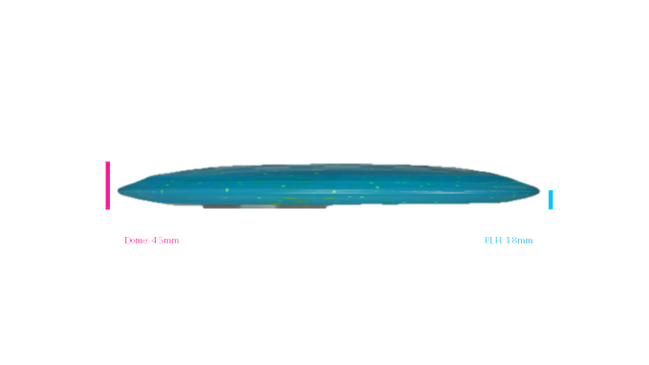Dino Discs Egg Shell Pterodactylus Distance Driver Profile View