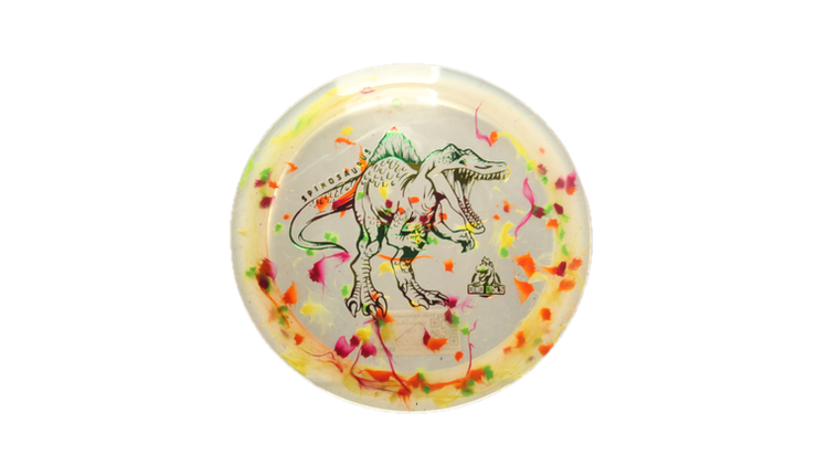 Dino Discs Egg Shell Spinosaurus Distance Driver Front View