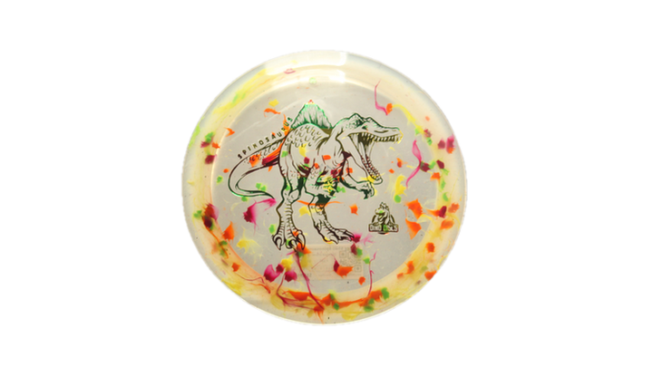 Dino Discs Egg Shell Spinosaurus Distance Driver Front View