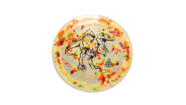 Dino Discs Egg Shell Spinosaurus Distance Driver Front View