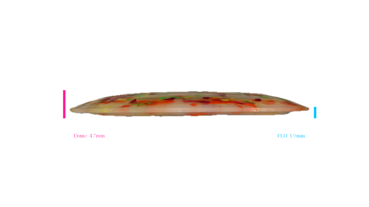 Dino Discs Egg Shell Spinosaurus Distance Driver Profile View