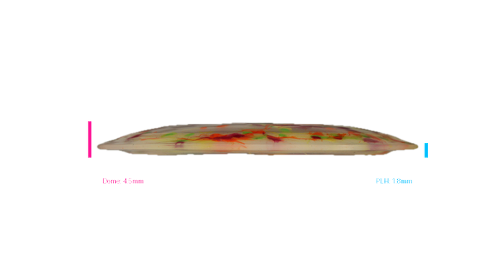 Dino Discs Egg Shell Spinosaurus Distance Driver Profile View