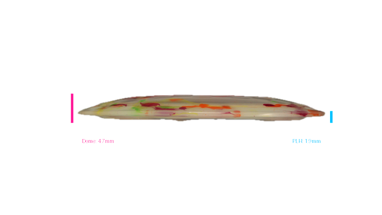 Dino Discs Egg Shell Spinosaurus Distance Driver Profile View