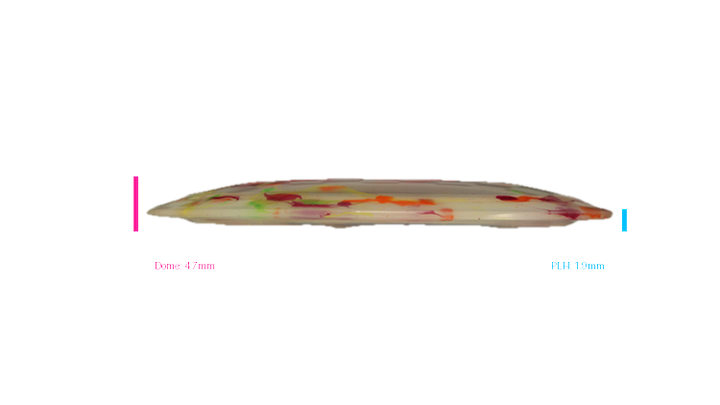 Dino Discs Egg Shell Spinosaurus Distance Driver Profile View