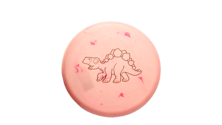 Dino Discs Egg Shell Stegosaurus Midrange Front View