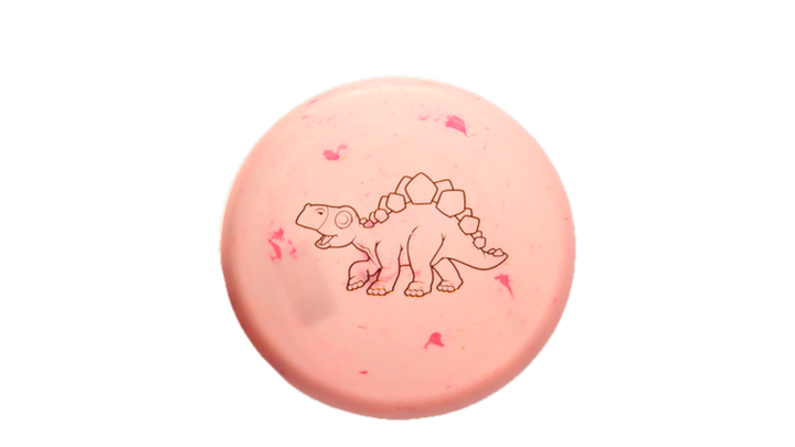 Dino Discs Egg Shell Stegosaurus Midrange Front View