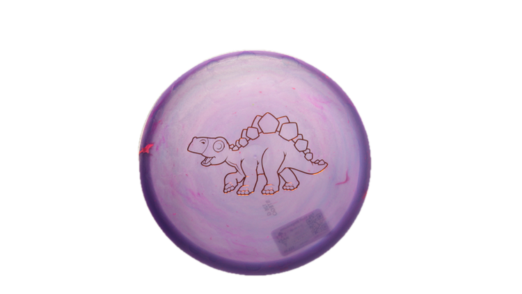 Dino Discs Egg Shell Stegosaurus Midrange Front View