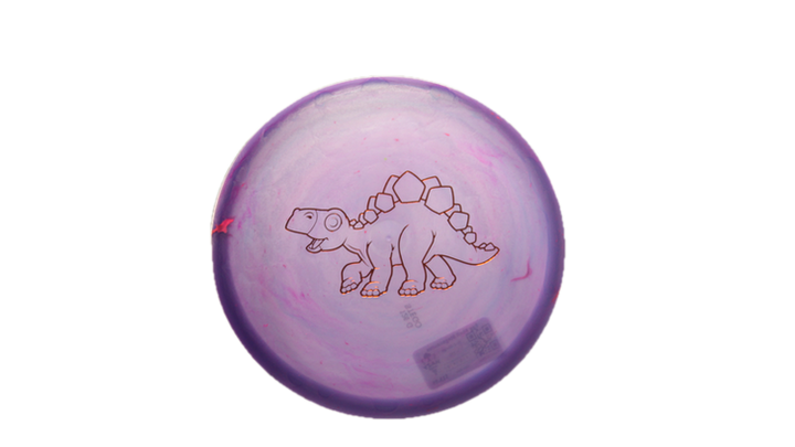 Dino Discs Egg Shell Stegosaurus Midrange Front View