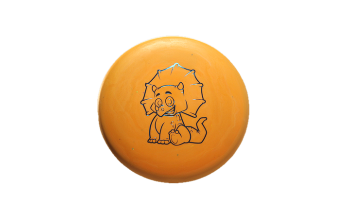 Dino Discs Egg Shell Triceratops Putter Front View