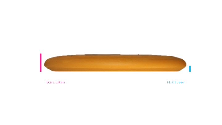 Dino Discs Egg Shell Triceratops Putter Profile View
