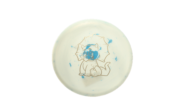Dino Discs Egg Shell Triceratops Putter Front View