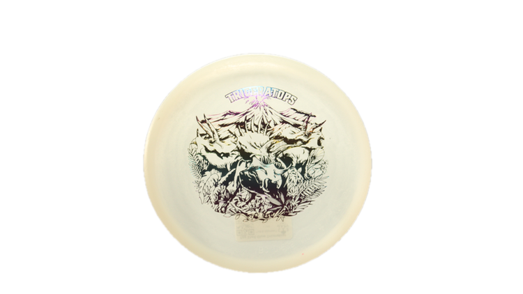 Dino Discs Egg Shell Glow Triceratops Putter Front View