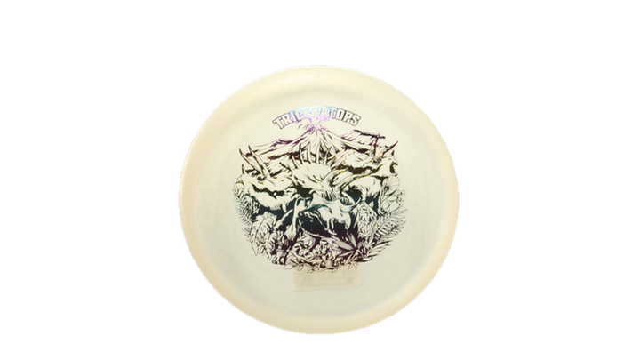 Dino Discs Egg Shell Glow Triceratops Putter Front View