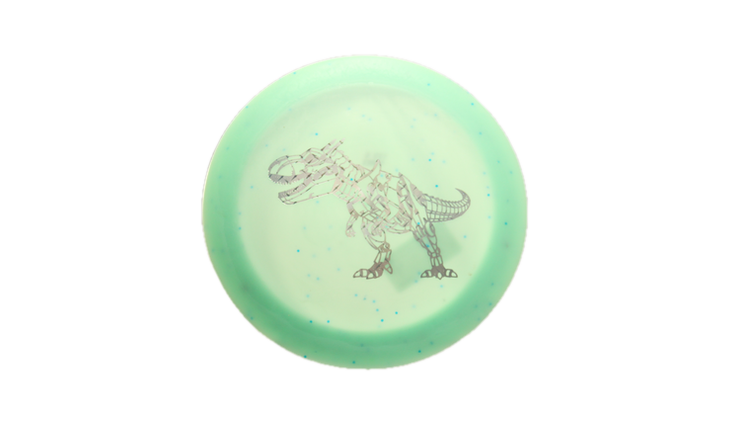 Dino Discs Egg Shell Tyrannosaurus Rex Distance Driver Front View